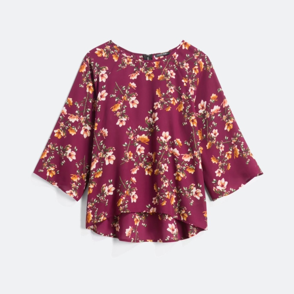 Papermoon Larie crew Neck Blouse Size XL